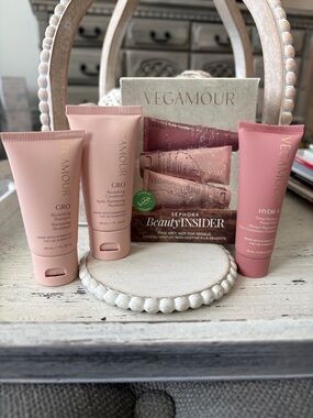 Vegamour GRO & Hydr-S 3-piece Travel Hair Set